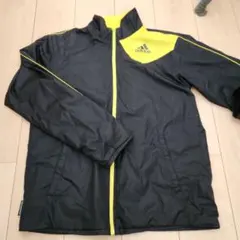 adidas アディダス　ウインドブレーカー　ナイロンジャケット、メンズM