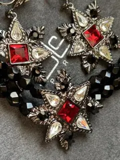 JLS jean-louis scherrer ネックレスイヤリングセット美品 JLS jean-louis scherrer ネックレスイヤリングセット美品 Jean-Louis