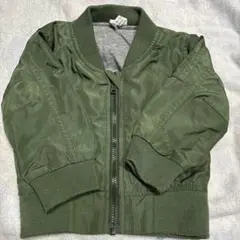 オリーブグリーン ボンバージャケット
