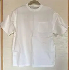 【BEAMS】 ホワイト Tシャツ M ポケット付き