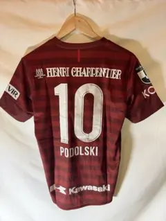 ヴィッセル神戸 ポドルスキ ユニフォーム 10番 - メルカリ