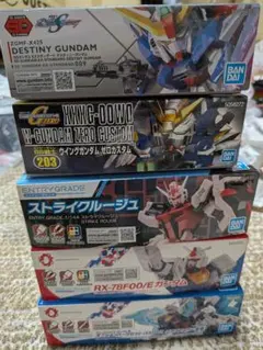 【未組立】 ガンプラ 5点セット SD BB戦士 ENTRY GRADEのサムネイル