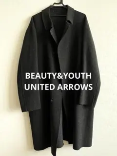 ユナイテッドアローズ　BEAUTY&YOUTH バルカラーコート リバーチェック