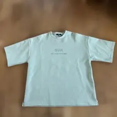 BEAMS HEART オーバーサイズTシャツ M ライトグリーン