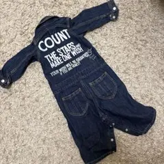 BREEZE ツナギ デニム生地ロンパース