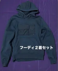 NOCTA ANTI SOCIAL フーディ2着セット