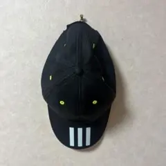 adidas キャップ ブラック×ライムグリーン