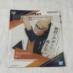 【 新品未開封 】 一番くじ ハイキュー 月島蛍 アクリルスタンド D 烏野高校