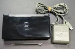 【充電器・タッチペン付き】ニンテンドーDS Lite本体　ジェットブラック①