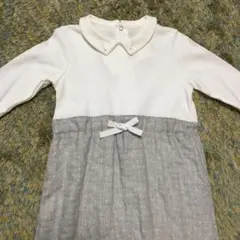 プチバトー タグ付き新品⭐︎衿つきロンパース