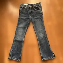 ZARA Kids フレアパンツ　デニム　サイズ8 128cm