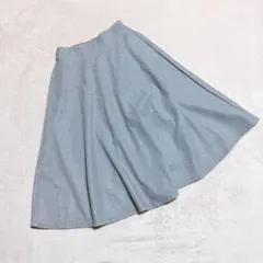 BROWNY ブラウニー ＊ 新品✨ フレアスカート シルバー (F) ラメのサムネイル