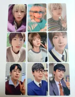 BTS JIN ジン ソクジン HAPPY ハッピー トレカ 9点 セット