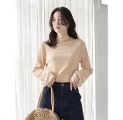 earth music&ecology シアープリーツカットプルオーバー