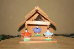 瑞波土人形　内裏雛 瑞波土人形 内裏雛