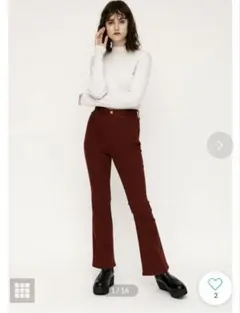 SLY MOCKY JW FLARE ANKLE フレアパンツのサムネイル