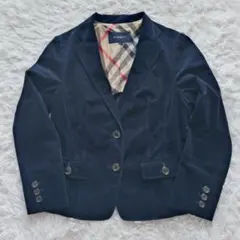 大きいサイズ BURBERRY LONDON テーラードジャケット コーデュロイ