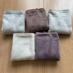新品未使用タオルハンカチ 5枚セット まとめ売りのサムネイル