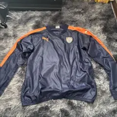 Puma ピステセット M ネイビー/オレンジ エスパルス
