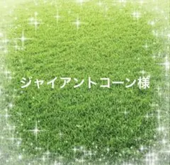 ジャイアントコーン様