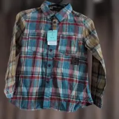 zuppadizuccaチェック柄シャツ　130センチ
