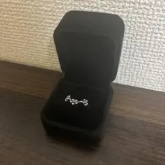 【ヴィンテージ】フラワーモチーフ シルバーリング 10号