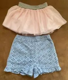 プティマイン　ベビーギャップ　パンツ　ショートパンツ　セット