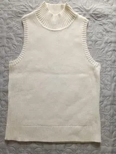GAP ノースリーブ ニット ホワイト
