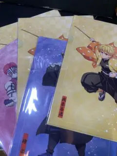 鬼滅の刃 アニプレックスオンラインくじ 善逸 他クリアファイルセット