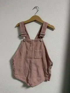 jeje UnoSity コーデュロイショートサロペット