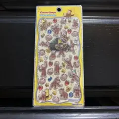 おさるのジョージ　プチドロップステッカー