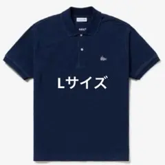 新品 ラコステ ゴジラ LACOSTE コラボ ポロシャツ インディゴ 6 XL 新品 ラコステ ゴジラ LACOSTE コラボ ポロシャツ インディゴ 6 XL