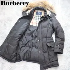 藤井ふじ 様専用❤美品 BURBERRY バーバリー フード取り外し ダウン