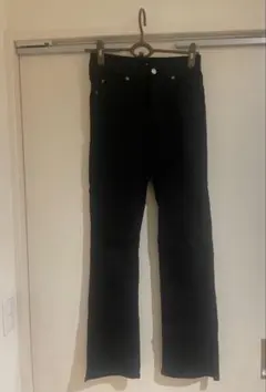 H&M ブラックブーツカットデニムパンツ EUR 38