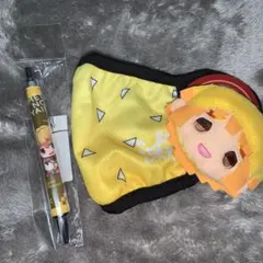 鬼滅の刃　きゃらまる マスコットバッジ　口当て付き