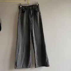 uniqloワイドパンツデニム