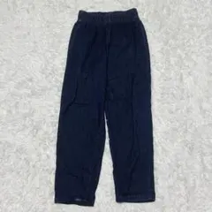 GU S デニムシェフパンツ　ブルー ウエストゴム調節紐付き321-340673のサムネイル