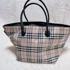 BURBERRY トートバッグ ハンドバッグ ノバチェックA4のサムネイル