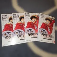 ワンピースカード ワンピースデイ2024 ONE PIECE DAY24'　4個