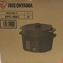 【未使用】IRIS OHYAMA 電気圧力鍋　KPC-MA2 ブラック 楽天市場】電気圧力鍋 アイリスオーヤマ KPC-MA2-B 2.2L 圧力鍋 電気
