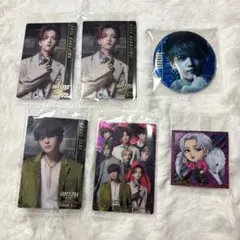 八木勇征 中島颯太 BOT トレカ 缶バッジ シール セット