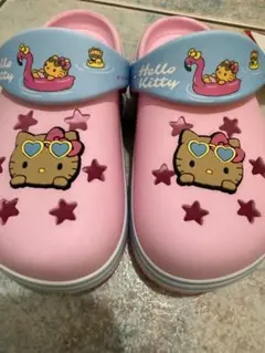 日焼けキティ　Hello Kitty サンダル 17.0cm クロックスのサムネイル