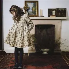 little cotton clothes 花柄ワンピース　6-7y 海外