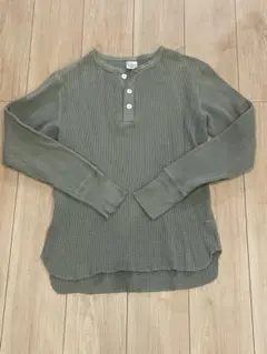 美品 2024 Ron Herman ルーズフィット ヘンリーネック カットソー
