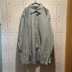 【新春セール中！】Tommy Hilfiger／トミー／ストライプシャツ／M