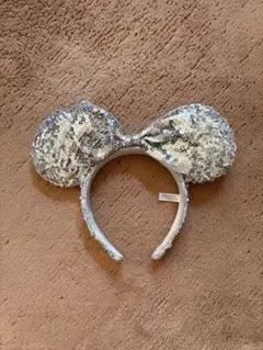 シルバースパンコール ミニーマウスカチューシャ