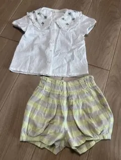 サマンサモスモス　トップス　パンツ　2点セット　美品　95サイズ