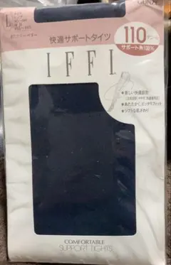 タイツ　110デニール　ブルーベリー　L グンゼ