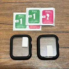 ⭐️ Apple Watch 44mm 保護ケース マットブラック 2個