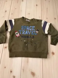 DOUBLE.B トレーナー 90